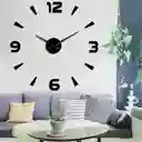 Reloj Pared 90 X 90 Cm Diseño Pegatina 3d Elegante