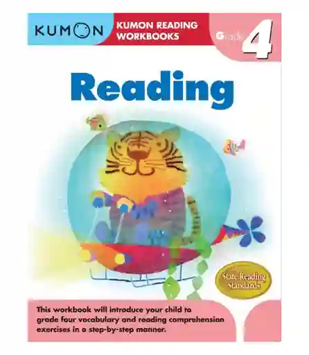 Libro Kumon Lectura De Grado Cuarto En Ingles Para Niños