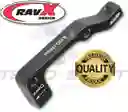 Adaptador Freno Disco Bicicleta Ravx 180mm Shimano Trasero