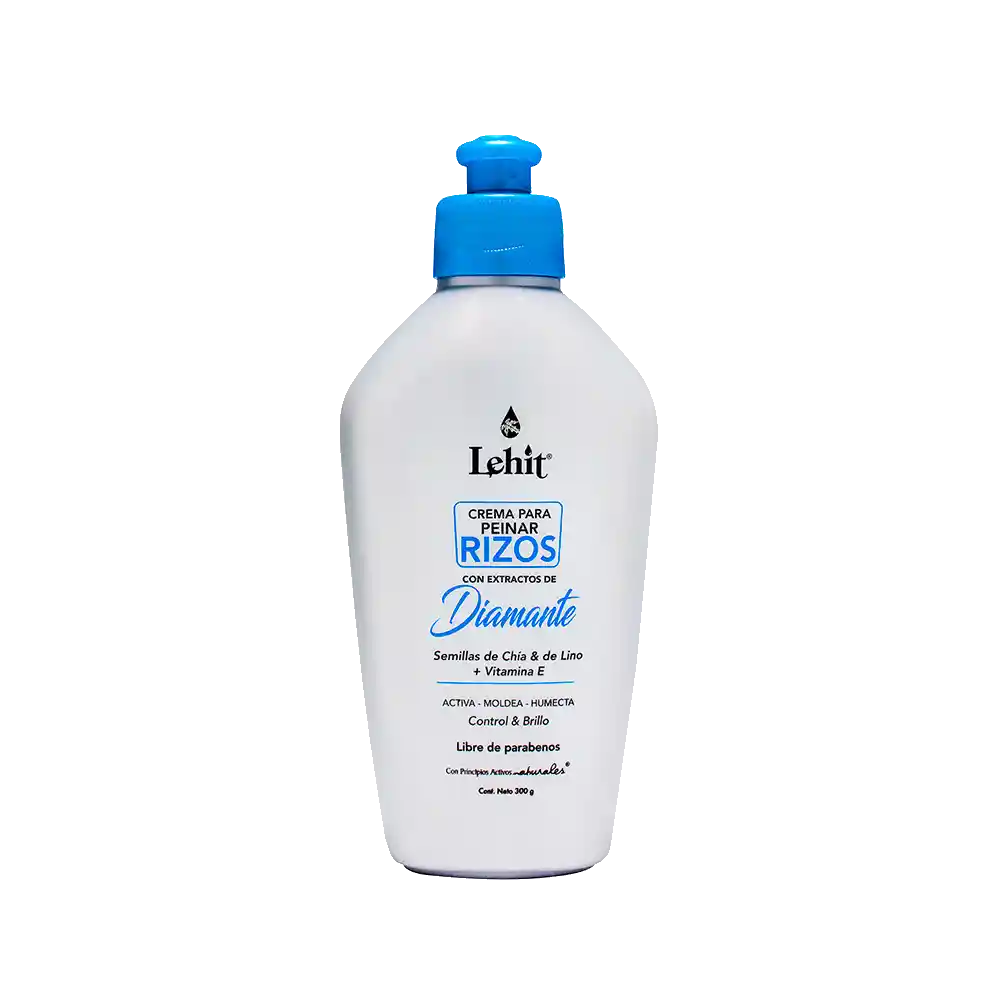 Lehit Crema Para Peinar Rizos De Diamante 300gr