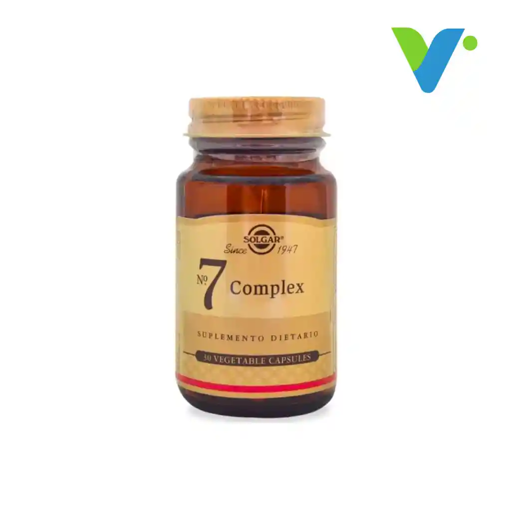  No 7 Complex X 30 Capsulas  SOLGAR 