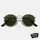 Ray-ban 3447 029 Round Metal Marco Gris Lente Verde Ray Ban Ray-ban Gafas De Sol