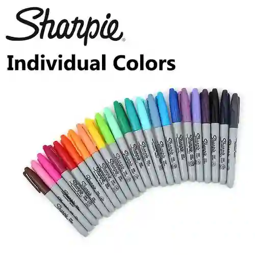 Sharpie Punta Fina Morado X3