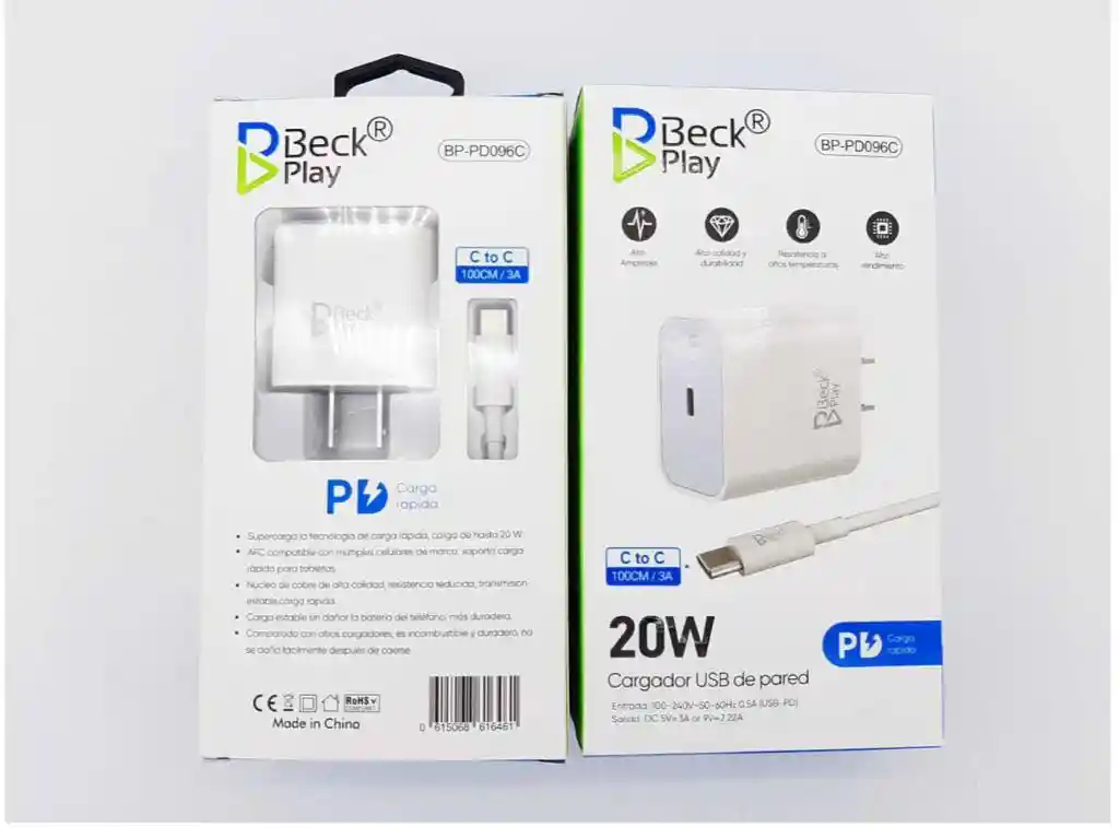 Cargador Tpc 20w