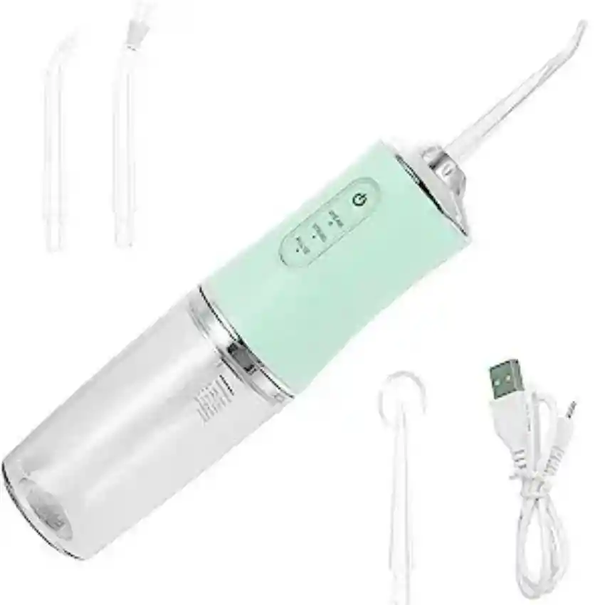 Irrigador Oral Recargable 3 Modos Color Verde