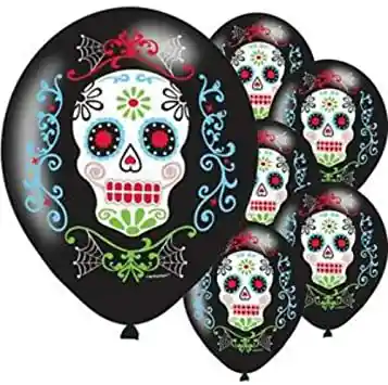 Globos Catrina X 12