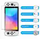 Combo Acrilico / Protector / Funda De Diseño + Vidrio Compatible Con Switc Oled
