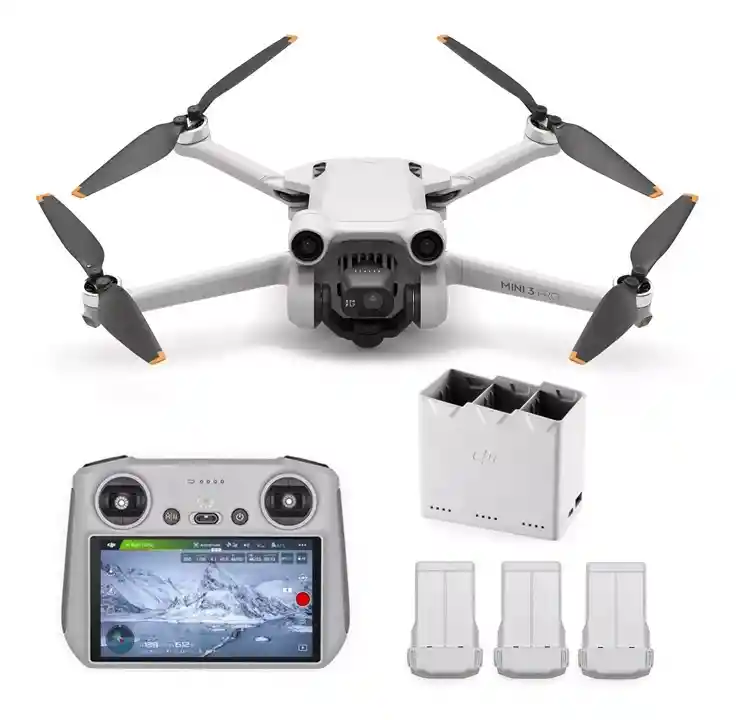 Dji Mini 3 Pro Rc Fly More Combo Estandar+2 Cursos De Fotogrametria + Obsequio Dji