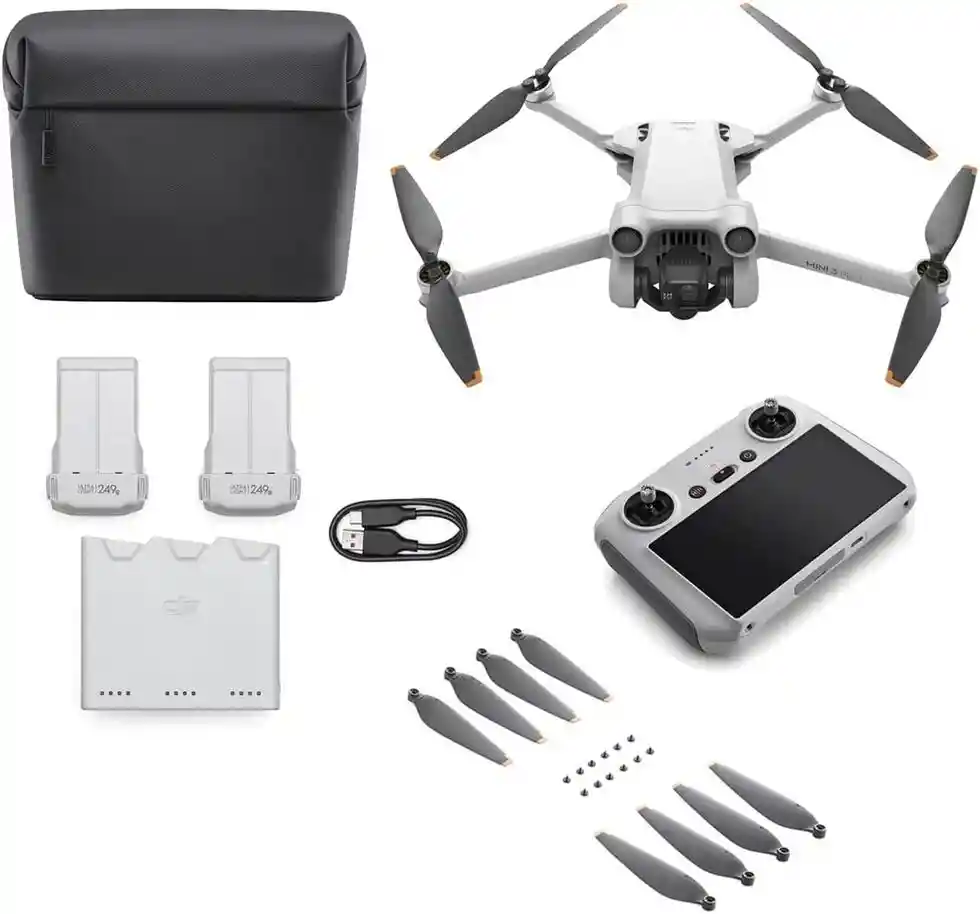 Dji Mini 3 Pro Rc Fly More Combo Estandar+2 Cursos De Fotogrametria + Obsequio Dji