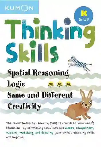 Libro Kumon Habilidades Del Pensamiento Kinder En Ingles