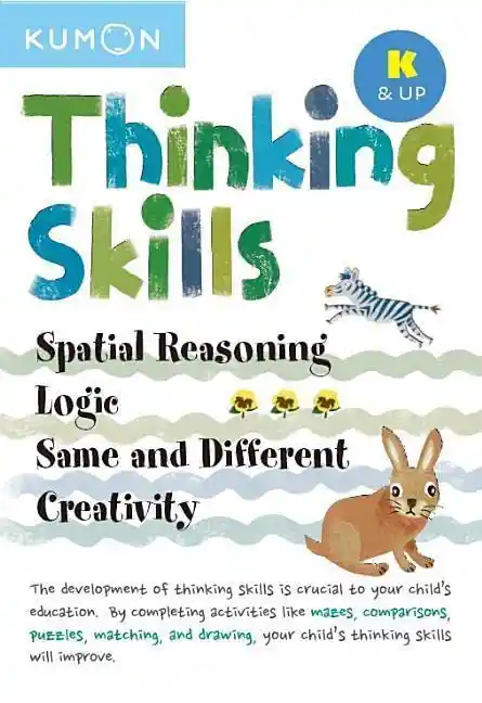 Libro Kumon Habilidades Del Pensamiento Kinder En Ingles