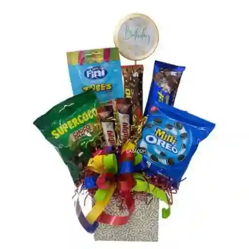 Ancheta Mini Oreo, Super Coco Y Variedad De Dulces