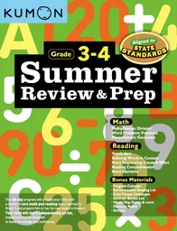 Libro Kumon Preparación Matemáticas Y Lectura Grado 3-4