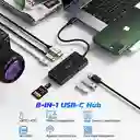 Hub Usb Tipo C 8 En 1 Aceele