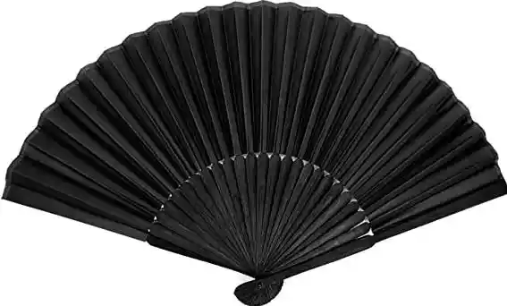 Abanico Plegable De Mano De Estilo Clásico