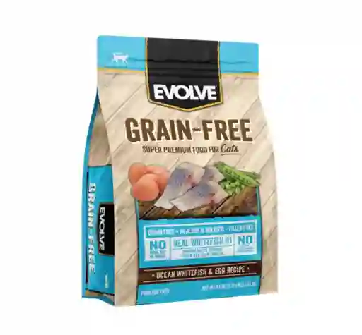 Evolve Gato Adulto Grain Free Ocean Fish (pescado) X 2.75 Lb