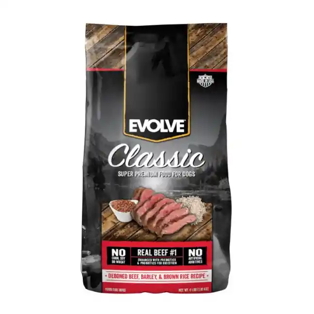 Evolve Perro Adulto Classic Beef (carne) X 14 Lb