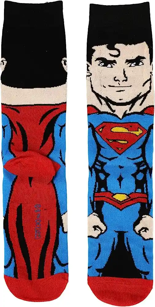 Medias De Personaje De Comics Super Man