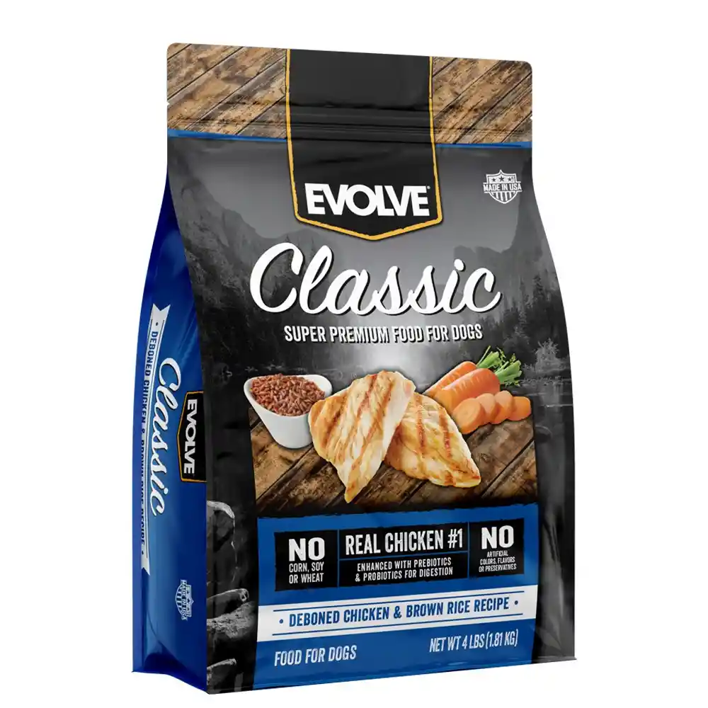 Evolve Perro Adulto Classic Chicken (pollo) X 4 Lb