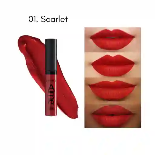 Labial Líquido Mate - Scarlet