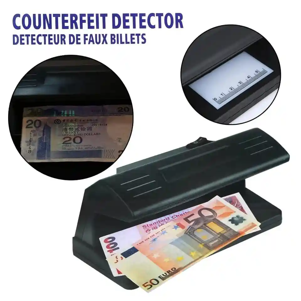 Detector De Dinero Falso Con Luz Uv De 4w