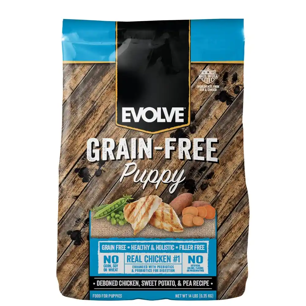 Evolve Cachorro Grain Free Puppy Chicken (pollo) X 14 Lb