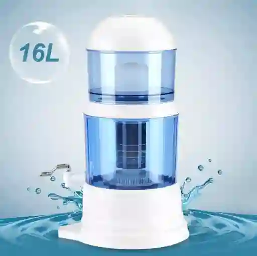 Filtro Purificador De Agua Minerales Naturales Energético 16 Litros