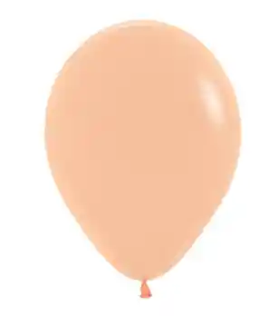 R-12 Bombas Globos Sempertex Fashion Durazno Paquete X12 Unidades