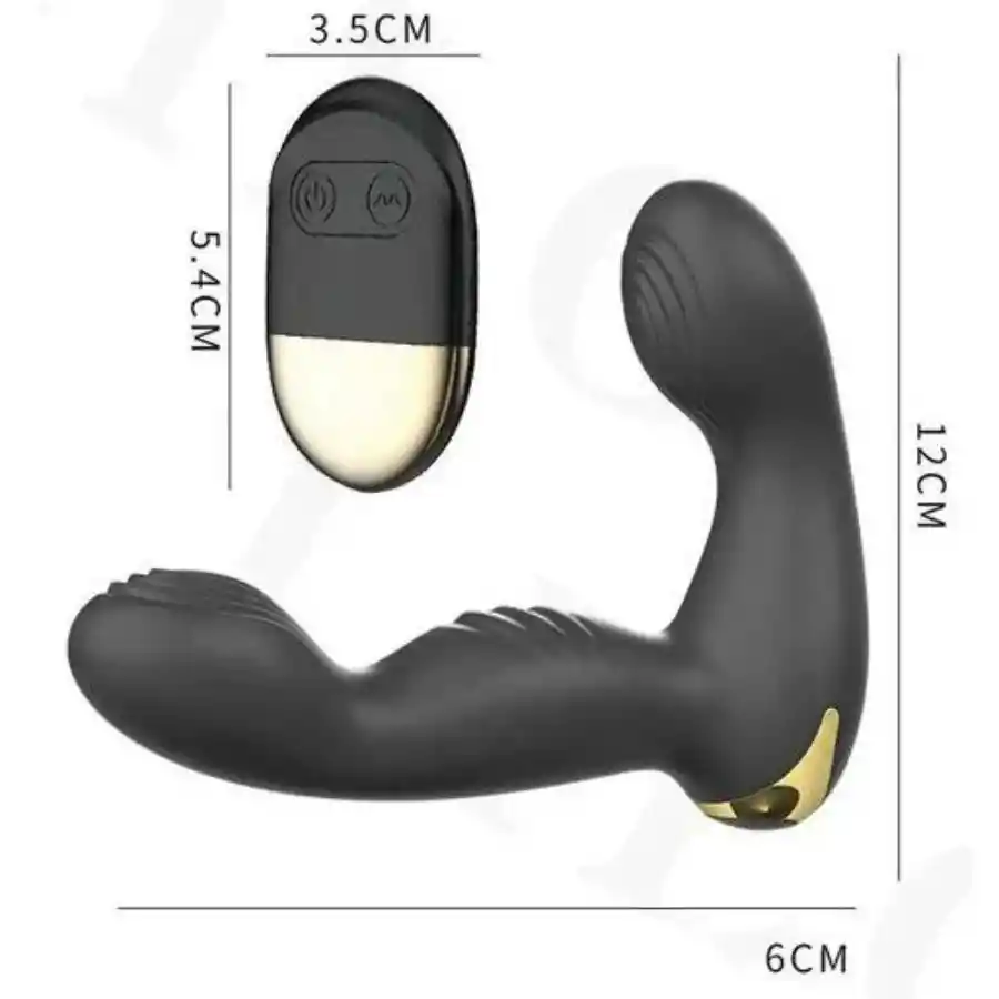 Vibrador De Próstata Y Perineo Con Control Remoto - Morris