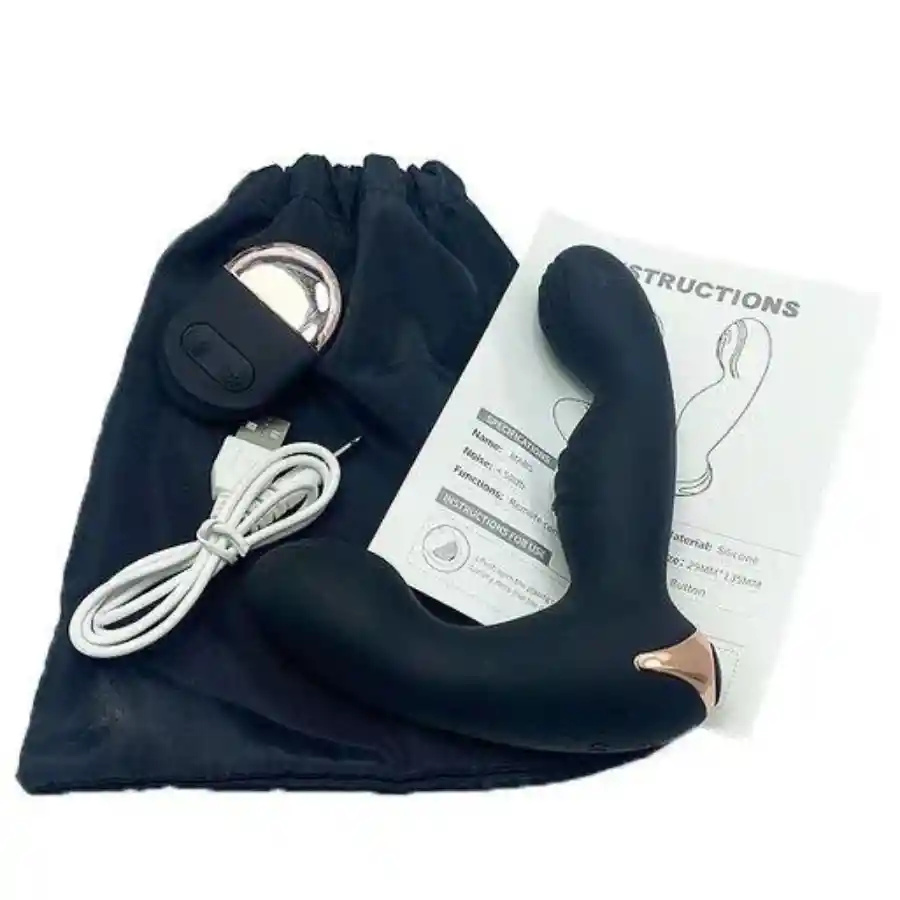 Vibrador De Próstata Y Perineo Con Control Remoto - Morris