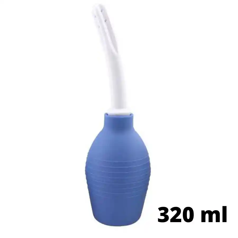 Ducha Anal Adonis Curva 320ml Enema Pera