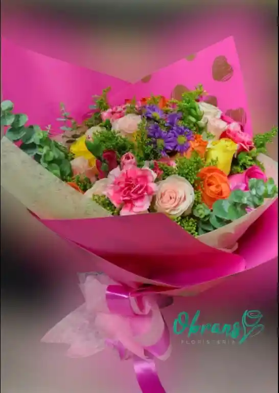 Buquet Roses Pink