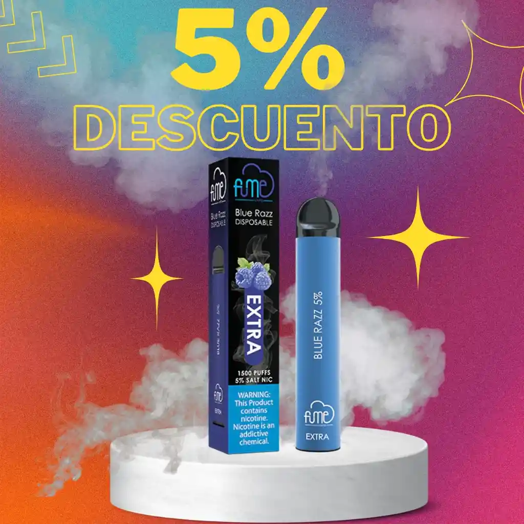 Fume Vap Blue Razz 1500puff