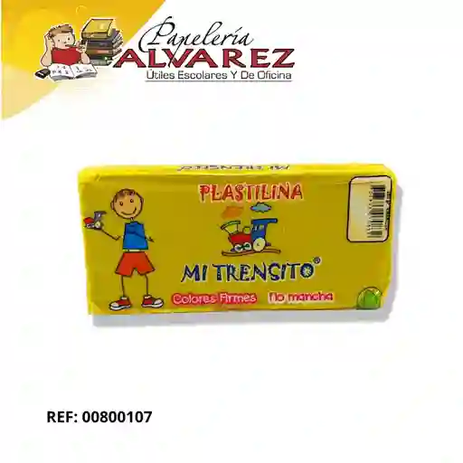 Plastilina Trensito 250gr - Amarillo