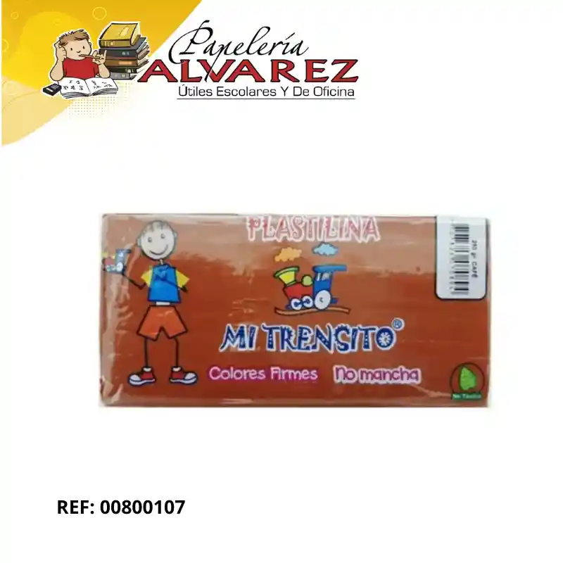 Plastilina Trensito 250gr - Café