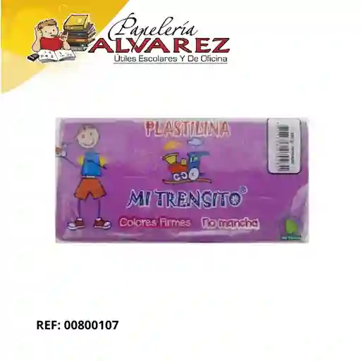 Plastilina Trensito 250gr - Morado