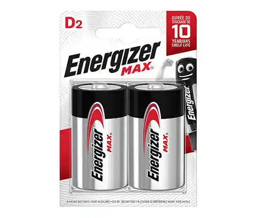 Energizer Max Pila Alcalina D