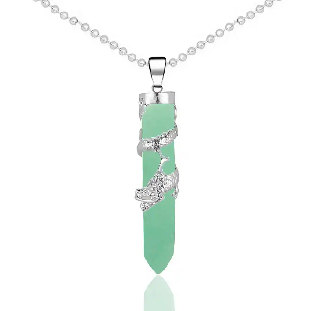 Collar Cuarzo Dragón Jade + Estuche Dayoshop