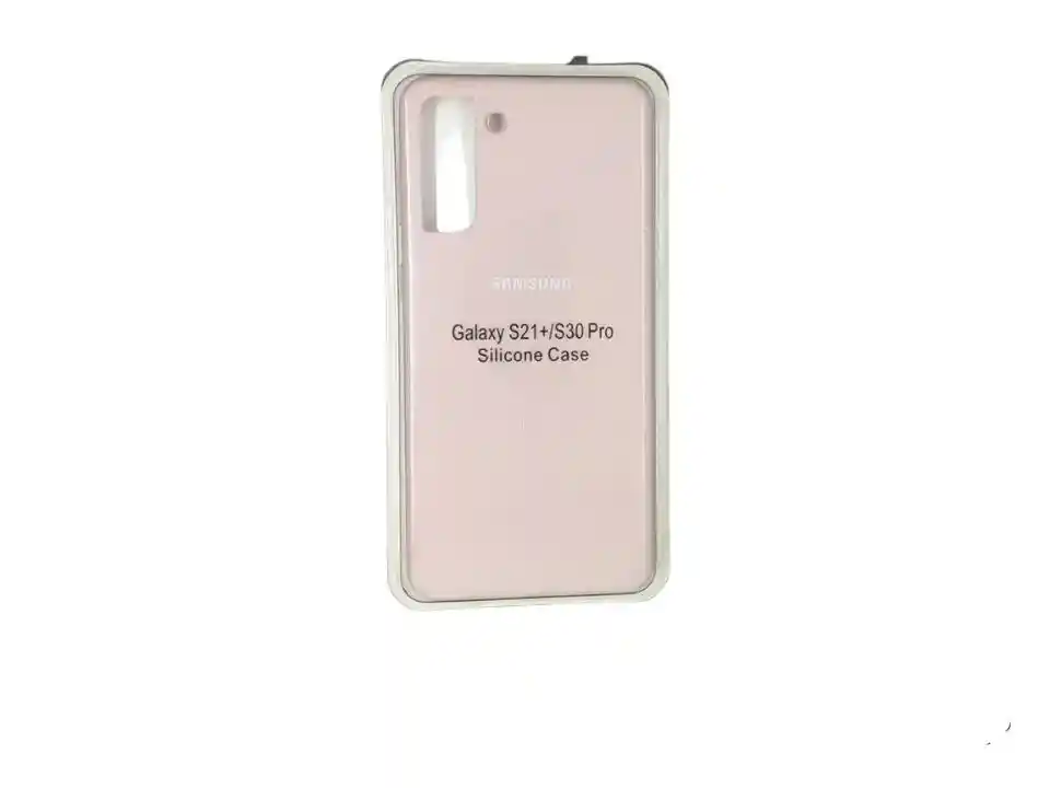 Forro Silicone Case Samsung S21 Plus Palo De Rosa