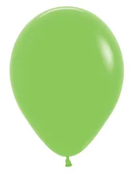 R-12 Bombas Globos Fiesta Sempertex Fashion Verde Lima Paquete X12 Unidades