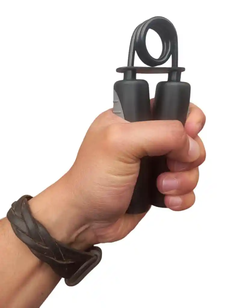 1 Hand Grip Tensor De Mano Fuerza Antebrazo - Gris