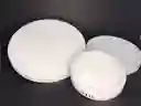 Lámpara Panel Led 12w Redondo Sobreponer Luz Blanca Ahorrador