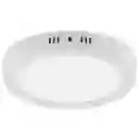 Lampara Led 18w Redondo Sobreponer Luz Blanca Ahorrador