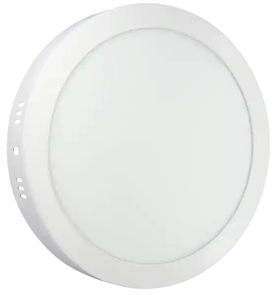 Lampara Led 18w Redondo Sobreponer Luz Blanca Ahorrador