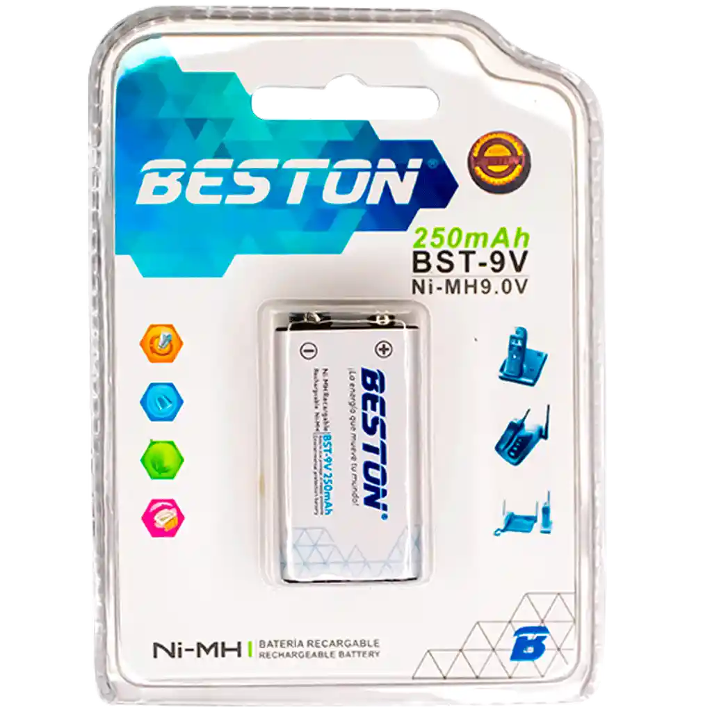Beston Pila 9v Recargable