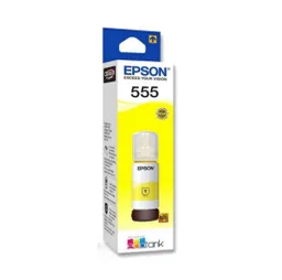 Botella De Tinta Epson 555 Amarilla (t555420)