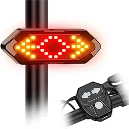 Luces Direccionales Traseras Para Bicicleta Con Control Remoto