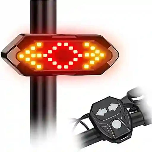 Luces Direccionales Traseras Para Bicicleta Con Control Remoto