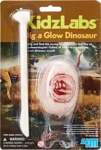 Experimento De Juguete Descubre Dinosaurios Excavación Niño