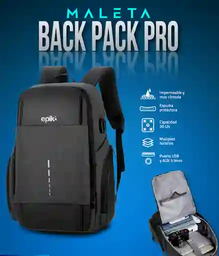 Bolso Maletin Ejecutivo Estudiantil Para Pc Con Compartimientos Epik